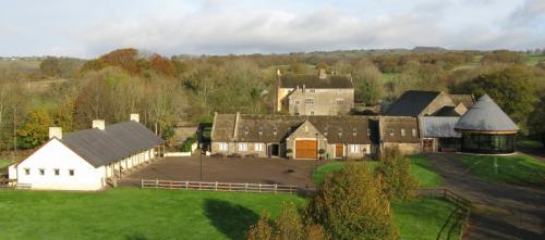 Aerial View Llancaiach Fawr Whole Site